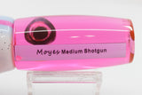 Moyes Lures Pink Mirrored Medium Shotgun 10" 6.2oz Skirted