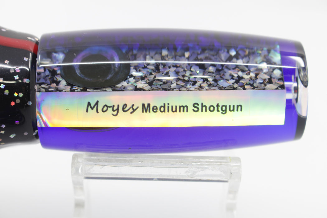 Moyes Lures Salt & Pepper Blue Back Medium Shotgun 10" 6.2oz Skirted