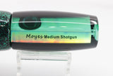Moyes Lures Green MOP Black Back Medium Shotgun 10" 6.2oz Skirted Mean Joe Green