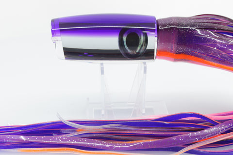 Moyes Lures Mirrored Purple Back Medium Plunger 12" 7.5oz Skirted
