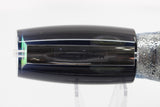 Moyes Lures Mirrored Black Back Medium Plunger 12" 7.5oz Skirted