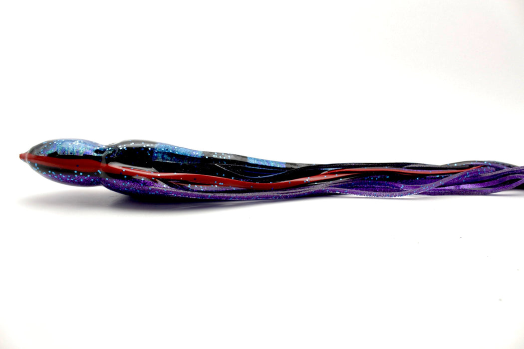 #197 BOM Replacement Skirt - Black Blue Glitter Aurora-Purple Glitter-Red Line