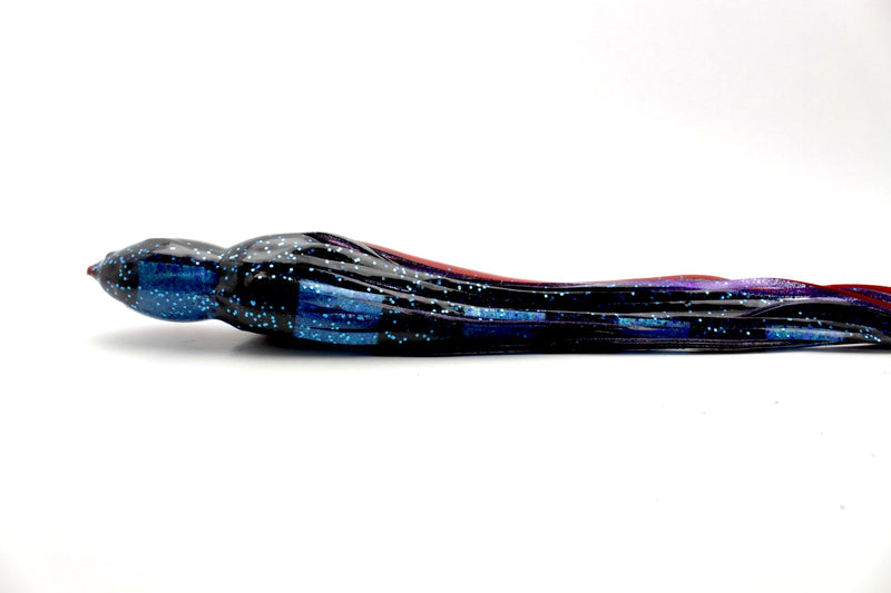 #197 BOM Replacement Skirt - Black Blue Glitter Aurora-Purple Glitter-Red Line