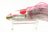 Koya Lures Chrome Pink Back Bullet 5.5" 2.5oz Skirted