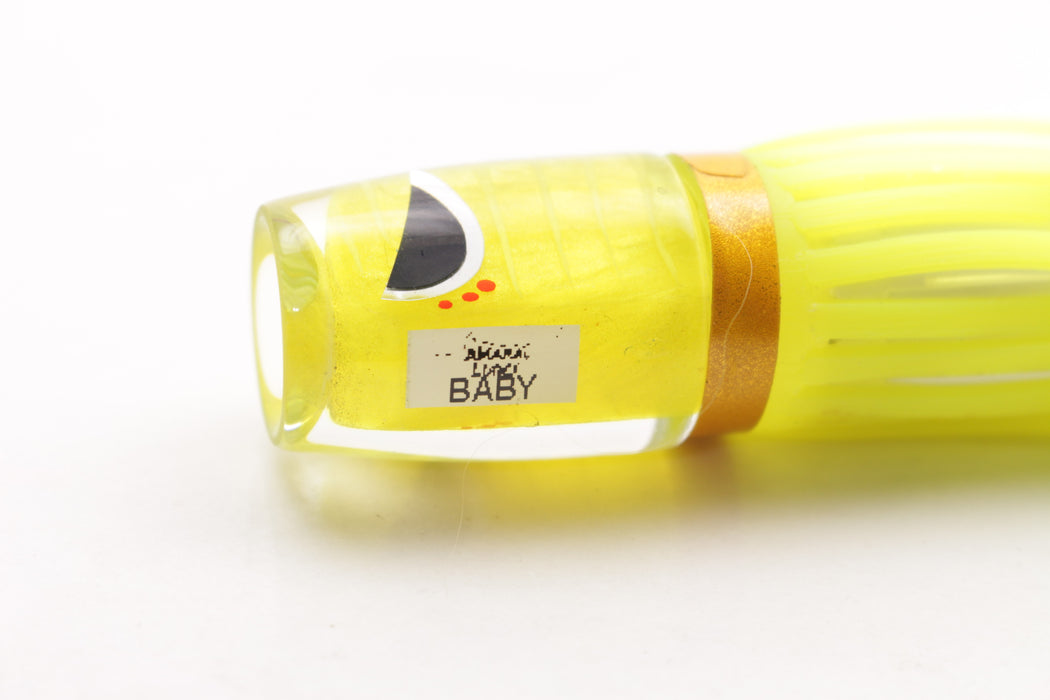 Amaral Lures Yellow-White Baby Jararaca 7" 1.4oz