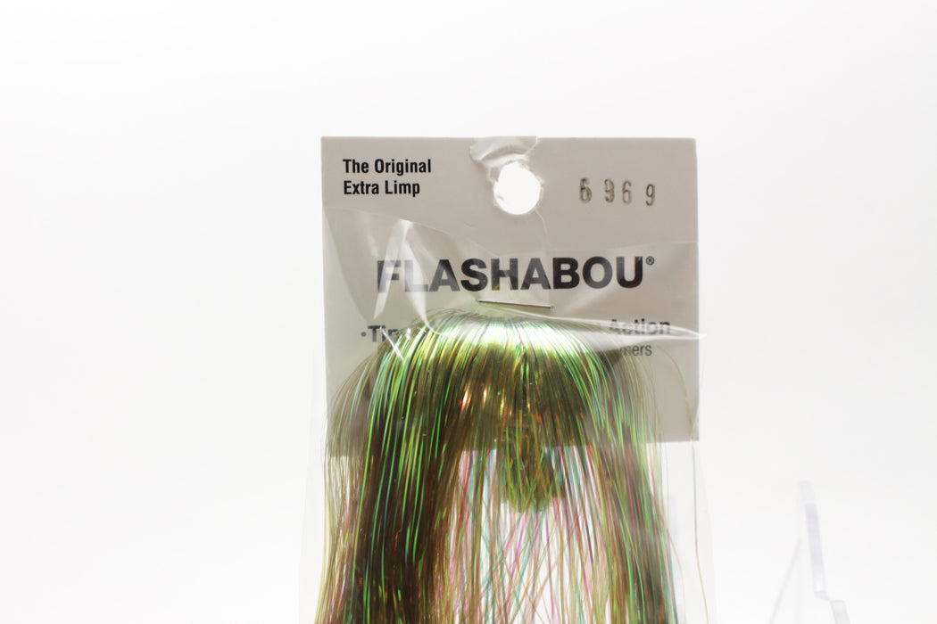 Flashabou Dyed-Pearl 10" Color #6969 - Olive