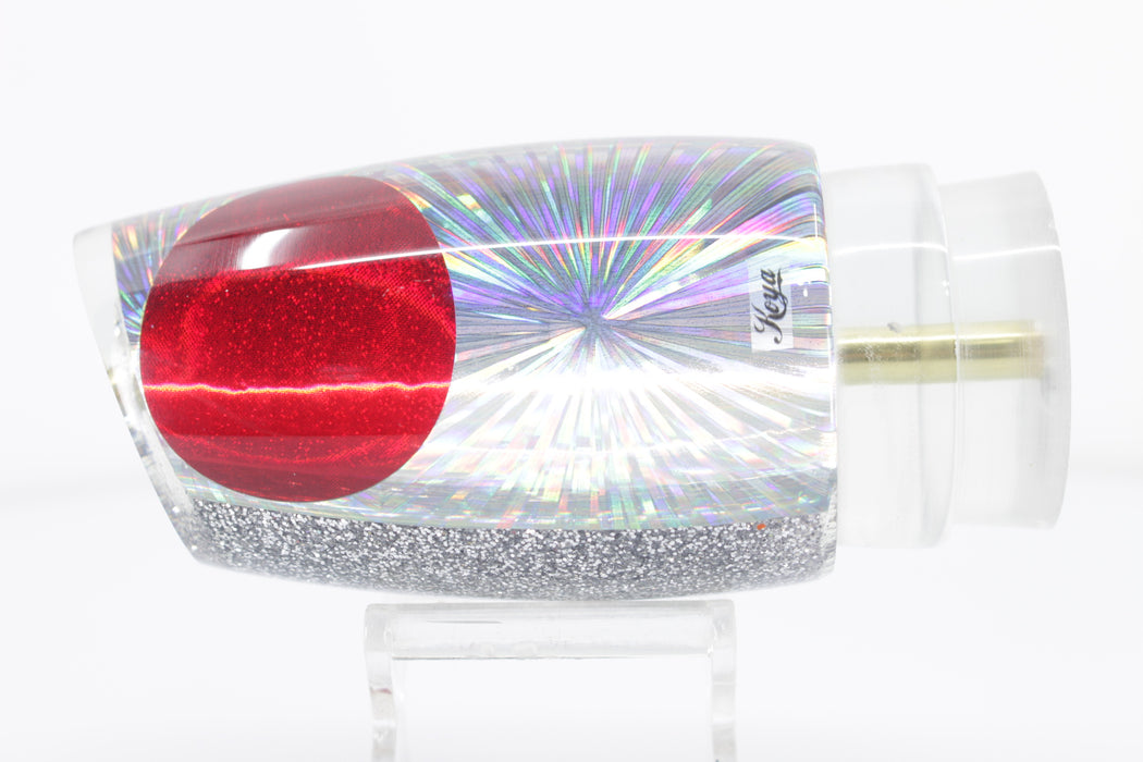 Koya Lures Silver Starburst Silver Glitter Pearl Large Poi Dog 16" 12oz EZ-K