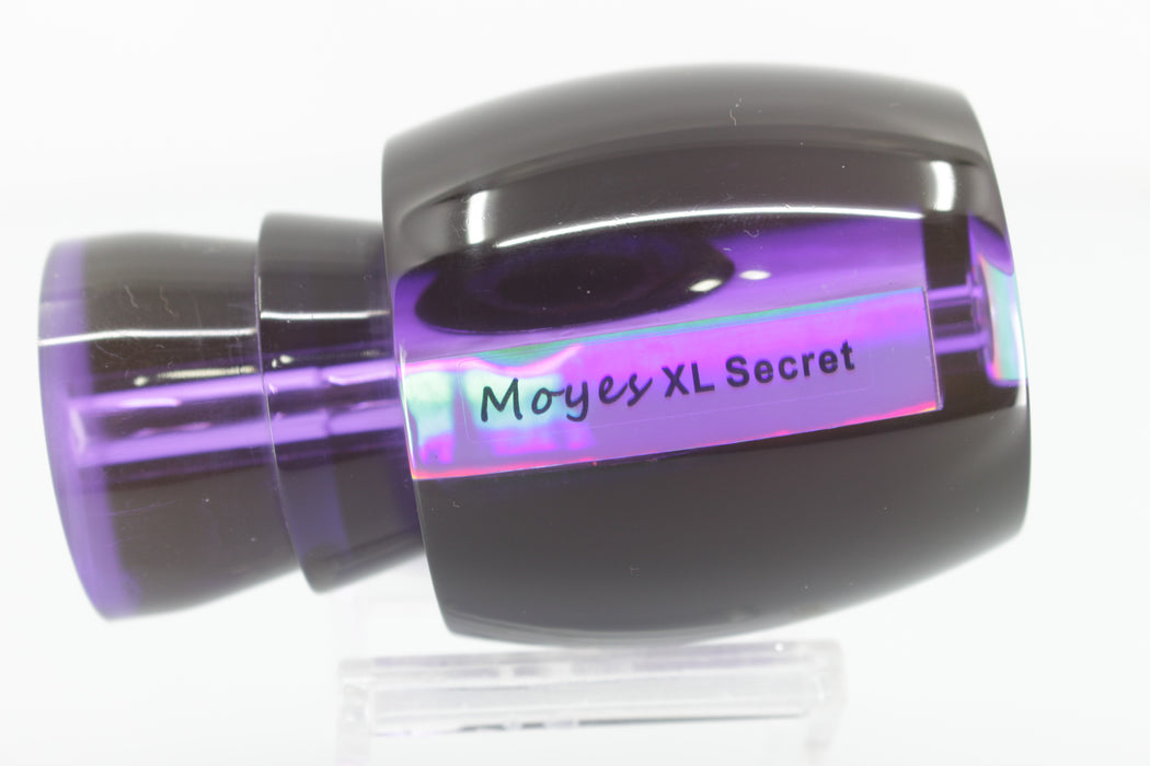 Moyes Lures Purple MOP Black Back XL Secret 14" 5.3oz