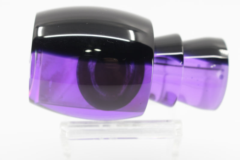Moyes Lures Purple MOP Black Back Large Secret 12" 3oz