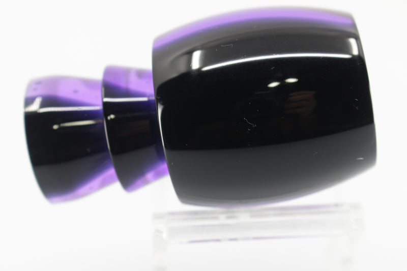 Moyes Lures Purple MOP Black Back Large Secret 12" 3oz