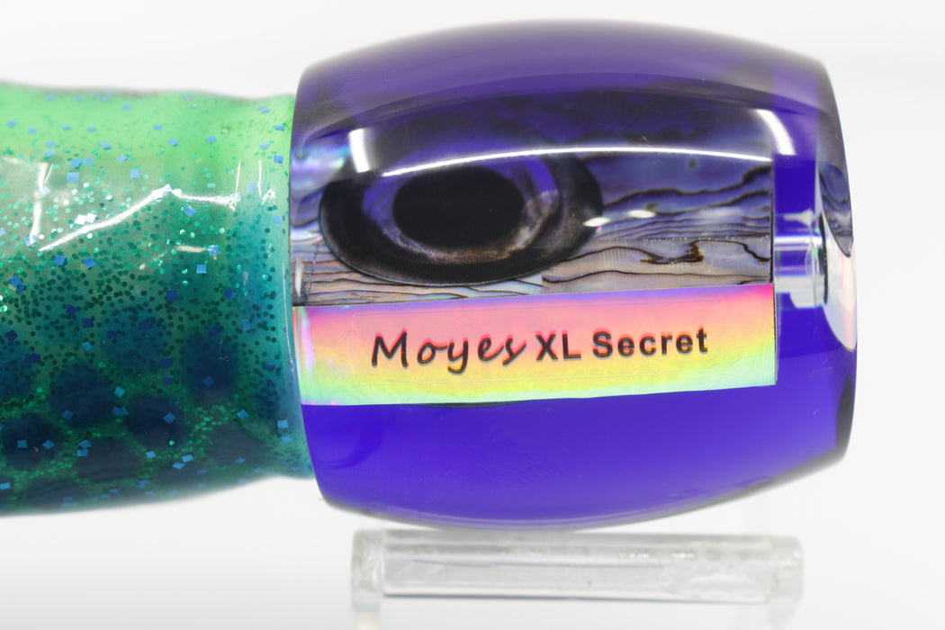 Moyes Lures Paua Shell Blue Back XL Secret 14" 9oz Skirted