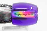 Moyes Lures Purple MOP Purple Back Large Secret 12" 6.5oz Skirted