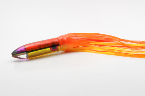 Coggin Lures Orange/Yellow Rainbow Peanut Stick Bullet 5.5" 3oz