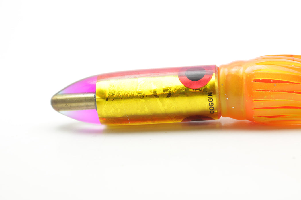 Coggin Lures Orange/Yellow Rainbow Peanut Stick Bullet 5.5" 3oz