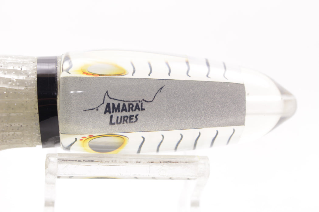 Amaral Lures Mirrored/Reflective Purple-Clear Bullet 12" 6oz