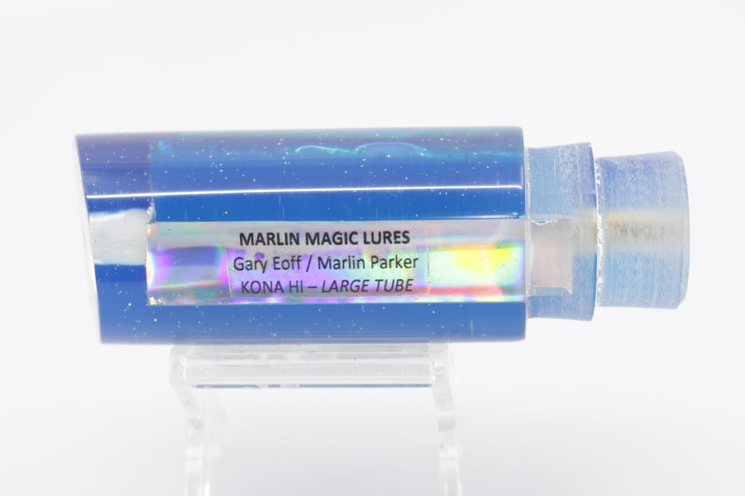 Marlin Magic Lures Mirrored Blue Back Large Tube 12" 5.6oz