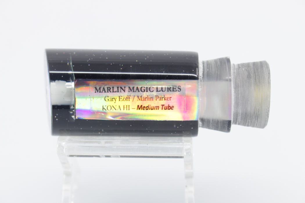 Marlin Magic Lures Mirrored Black Back Medium Tube 9" 4oz