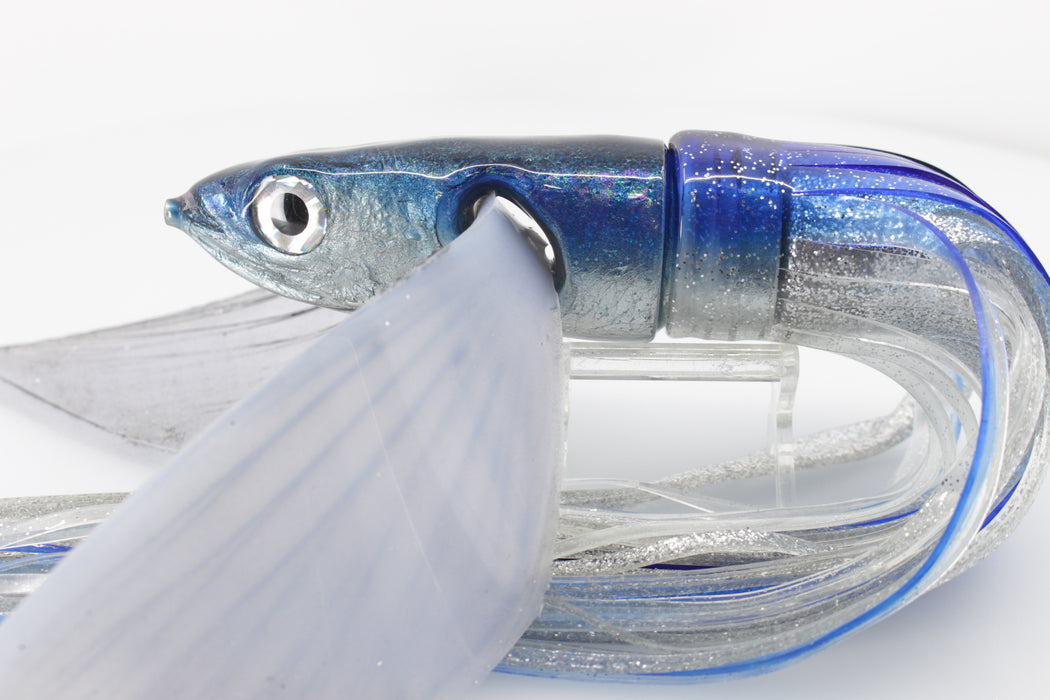 Niiyama Lures Dark Blue Back Flying Fish Silicone Wings 12 14oz Skirt — GZ  Lures Big Game Supply
