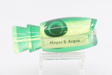 Moyes Lures Chartreuse MOP Green Back Small Argus 12" 3.5oz