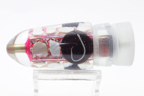 Ganku Lures Pink "Salt & Pepper" Circle Hook Eyes Bullet 10" 5.5oz