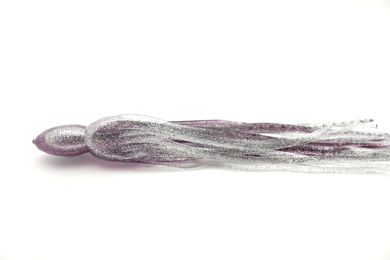 #228 BOM Replacement Skirt - Purple Glitter Aurora Black Dot-Silver Glitter