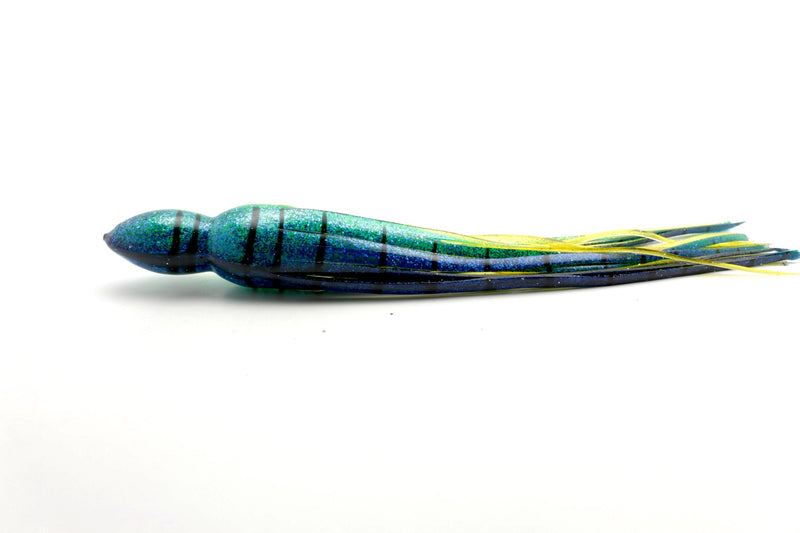 #71 BOM Replacement Skirt - Blue Green Black Stripes-Clear Yellow