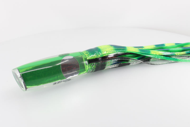 Bonze Lures Green Chrome Mirrored Eyes Sea Creature 12" 7.5oz
