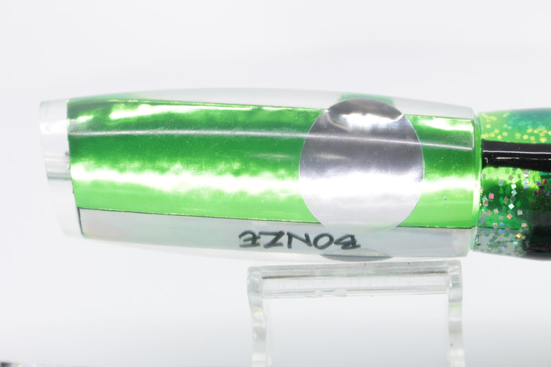 Bonze Lures Green Chrome Mirrored Eyes Sea Creature 12" 7.5oz