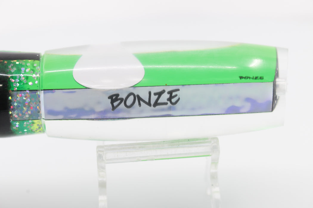 Bonze Lures Green Chrome Mirrored Eyes Sea Creature 12" 7.5oz