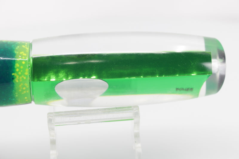 Bonze Lures Green Chrome Mirrored Eyes Sea Creature 12" 7.5oz
