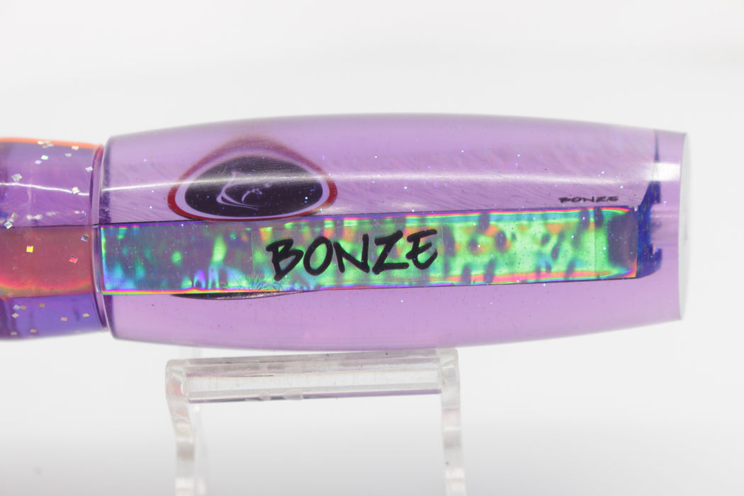Bonze Lures Purple Rainbow Black Eyes Sea Creature 12" 7.5oz