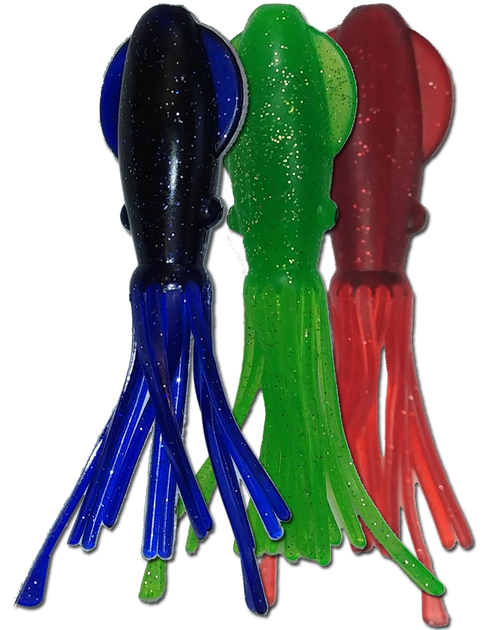 Fish Razr Phat Squid 5.25" 10pk