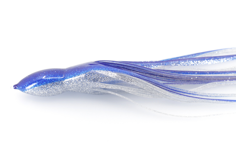 #1 TANTRUM Octopus Skirt - Blue-Silver Glitter
