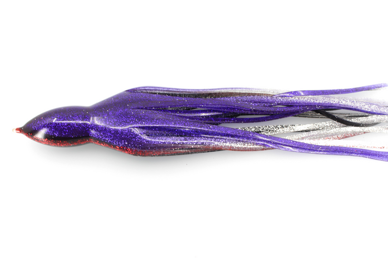 #7 TANTRUM Octopus Skirt - Black-Purple Red Lateral Line