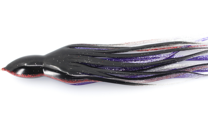 #7 TANTRUM Octopus Skirt - Black-Purple Red Lateral Line
