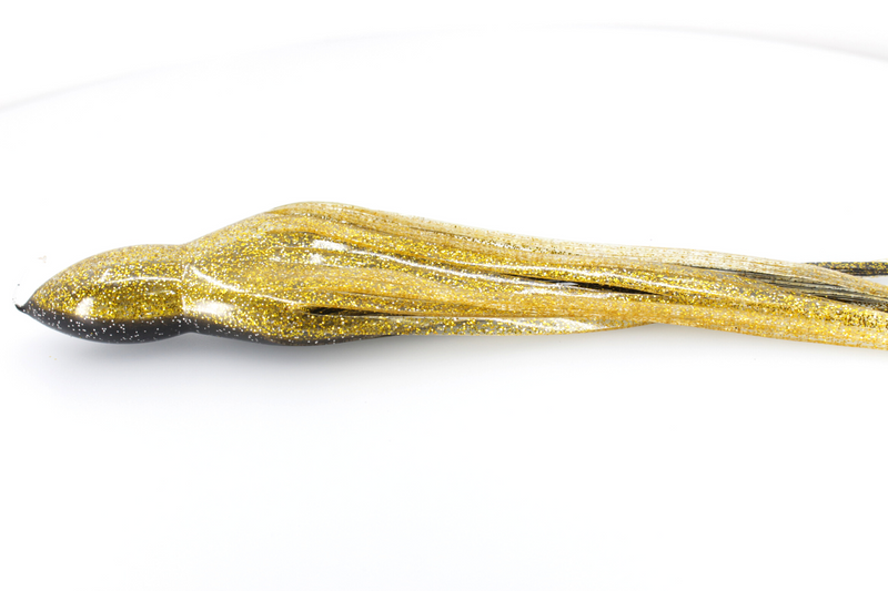 #8 TANTRUM Octopus Skirt - Black-Gold Lateral Line