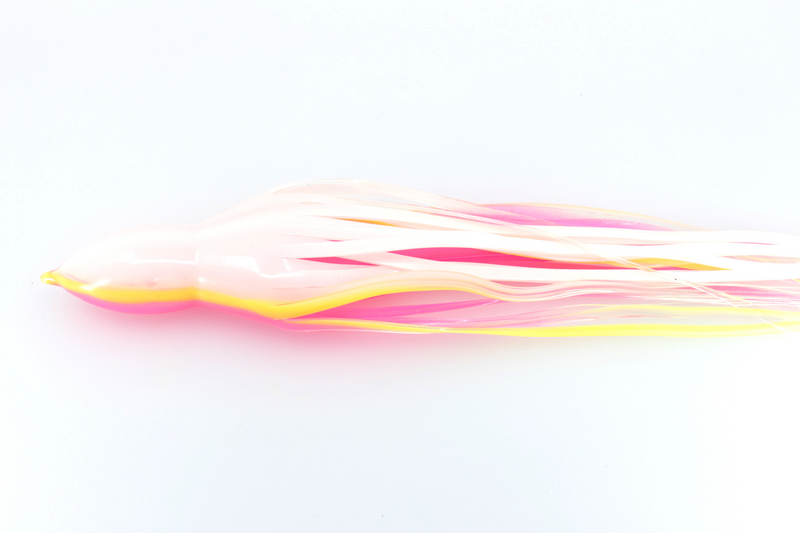 #14 TANTRUM Octopus Skirt - Pink-White Yellow Lateral Line