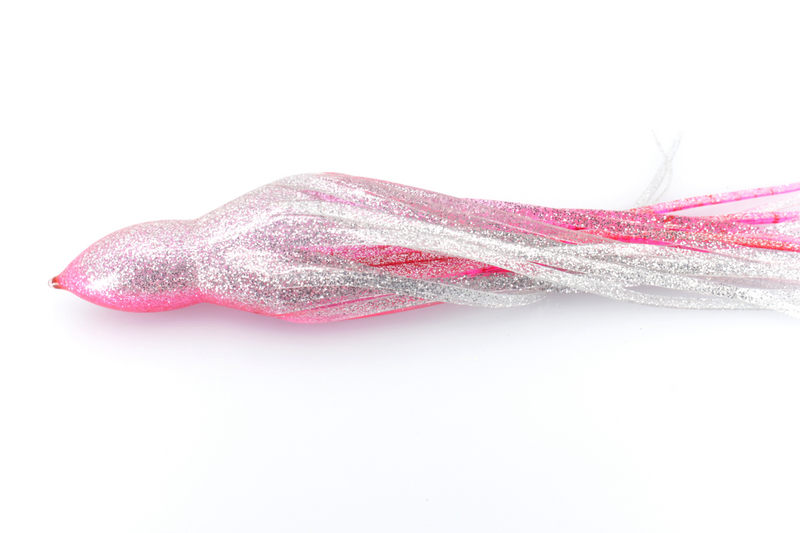 #24 TANTRUM Octopus Skirt - Pink-Silver Red Splatter Red Lateral Line