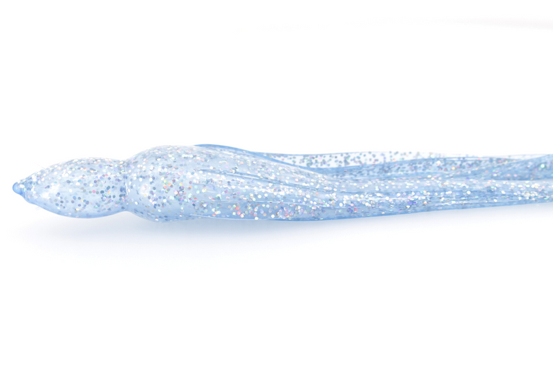 #178 BOM Replacement Skirt - Transparent Ice Blue Holographic Glitter